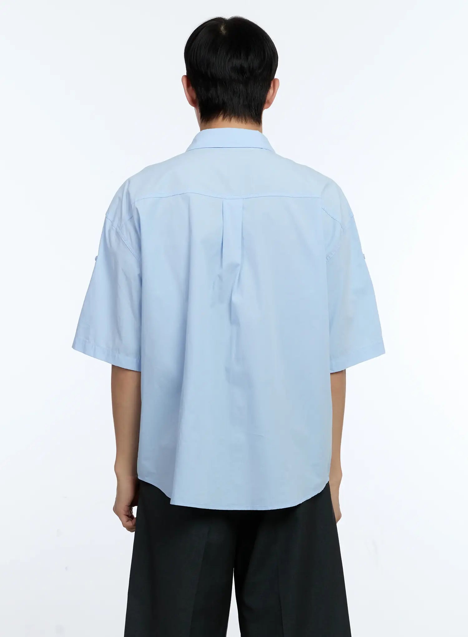 Men's Pocket Detail Short Sleeve Shirt IG519
