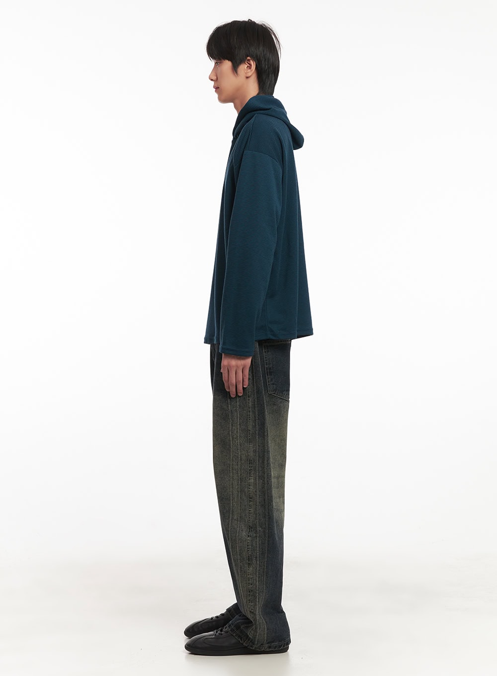 Men's Classic Thin-Stripe Hoodie IA510