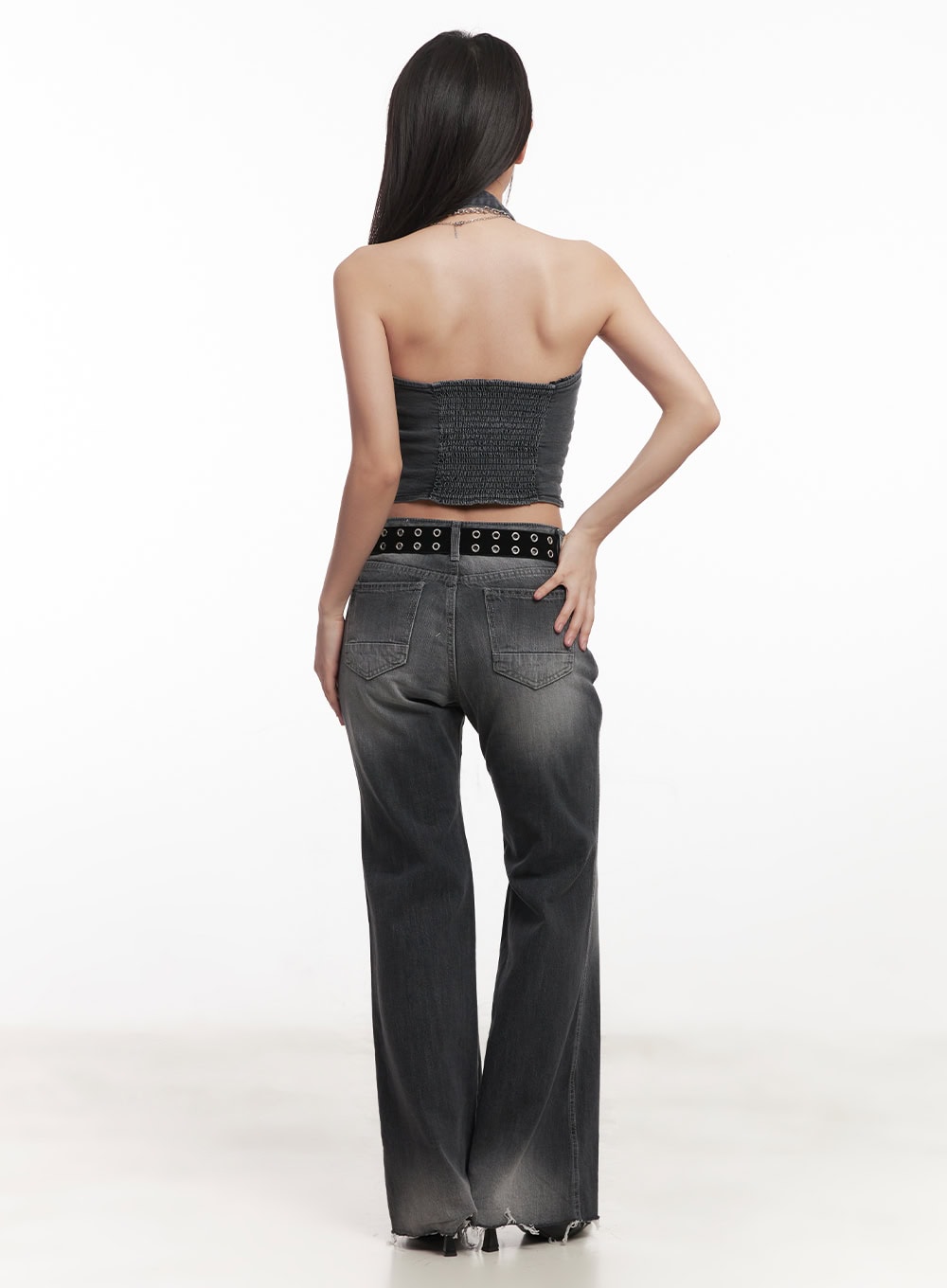 Angela Slim-Fit Flared Jeans CA518