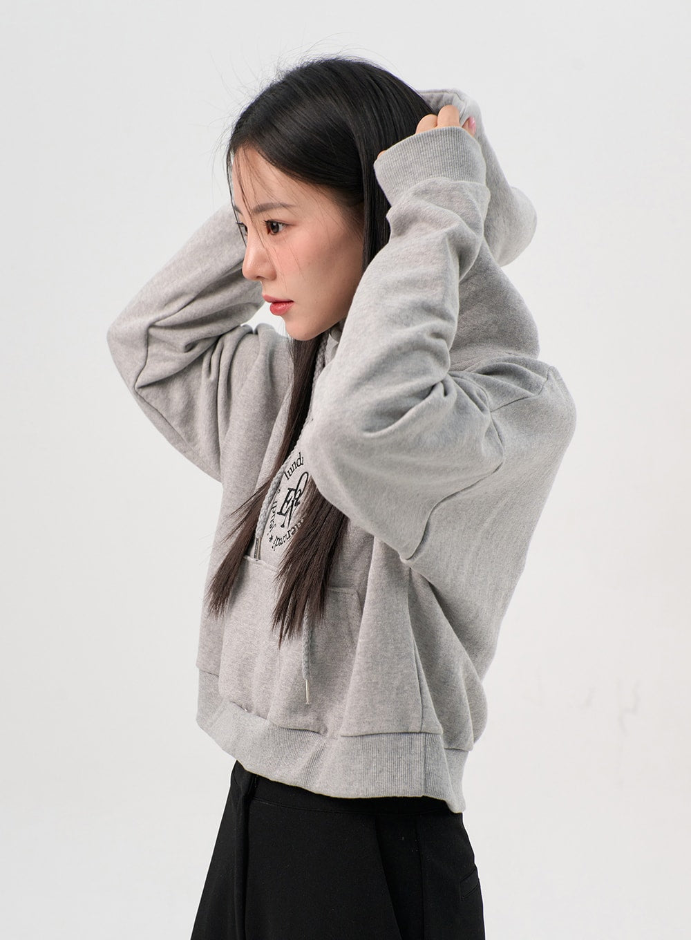 Long Sleeve Graphic Hoodie OS302