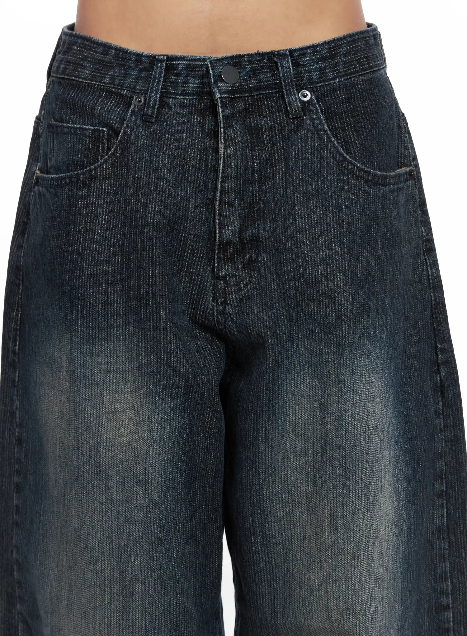 Aspyn Wide-Leg Washed Corduroy Jeans CO510