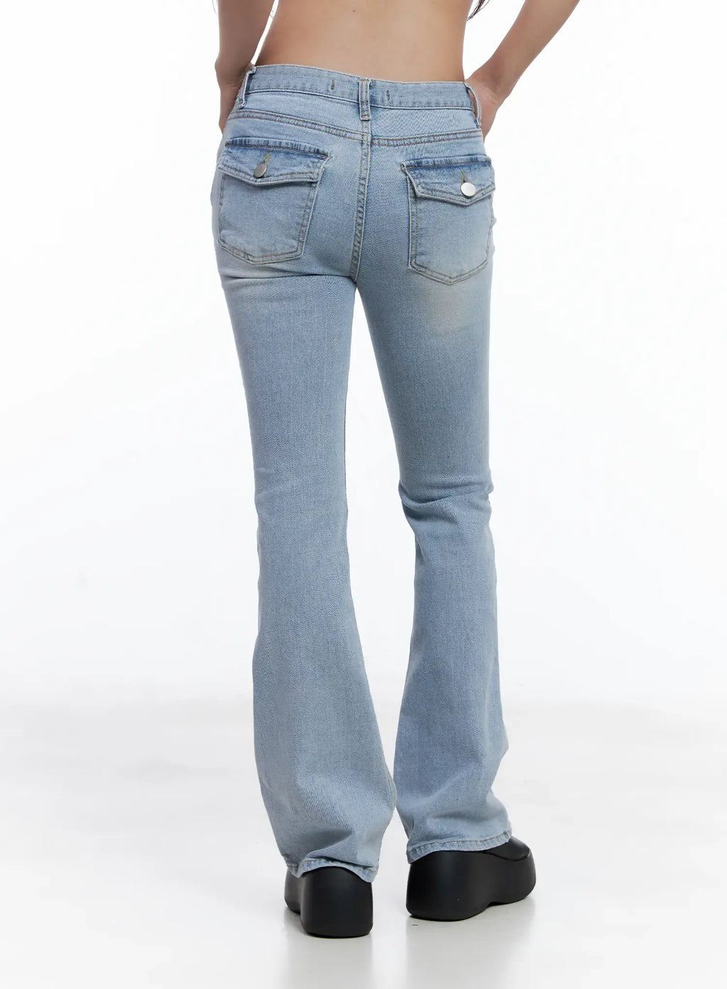 Yeojin Classic Flare Denim Jeans CL510