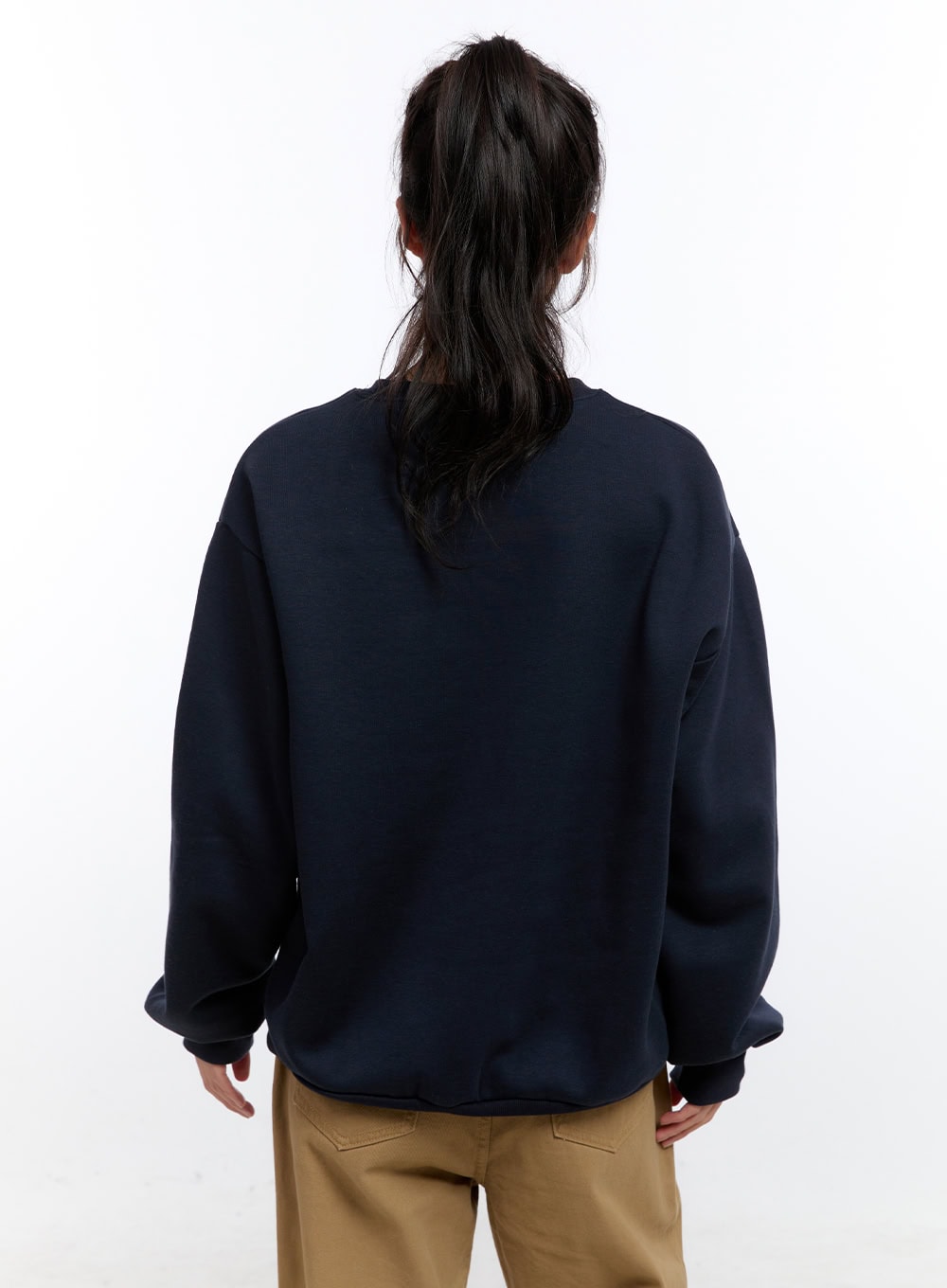 Oversized Crew Neck Sweatshirt ON418