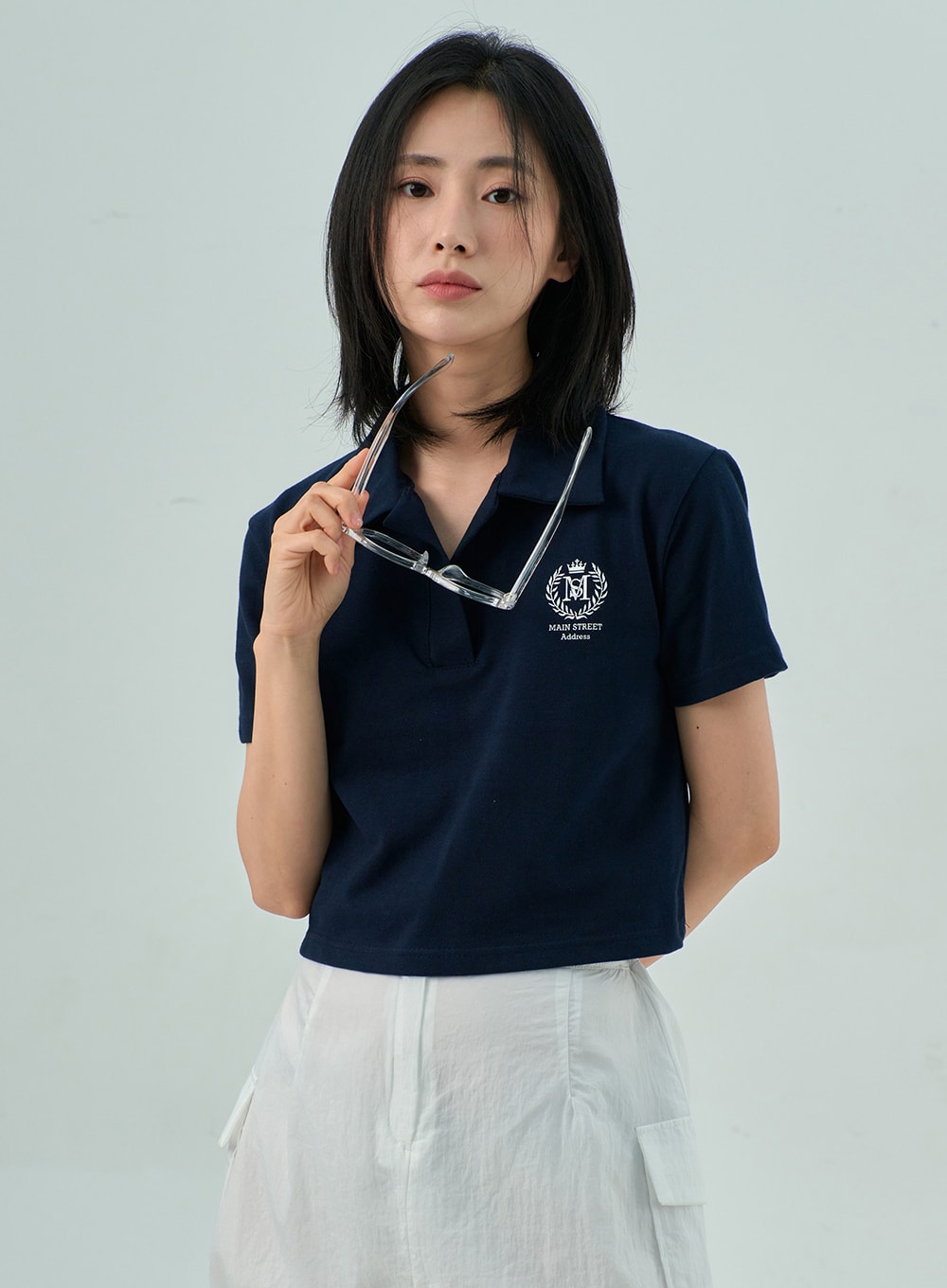 Short Sleeve Polo Top OY315