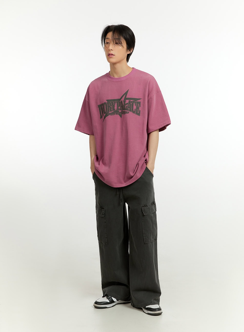 Men's Cotton Graphic T-Shirt IL418