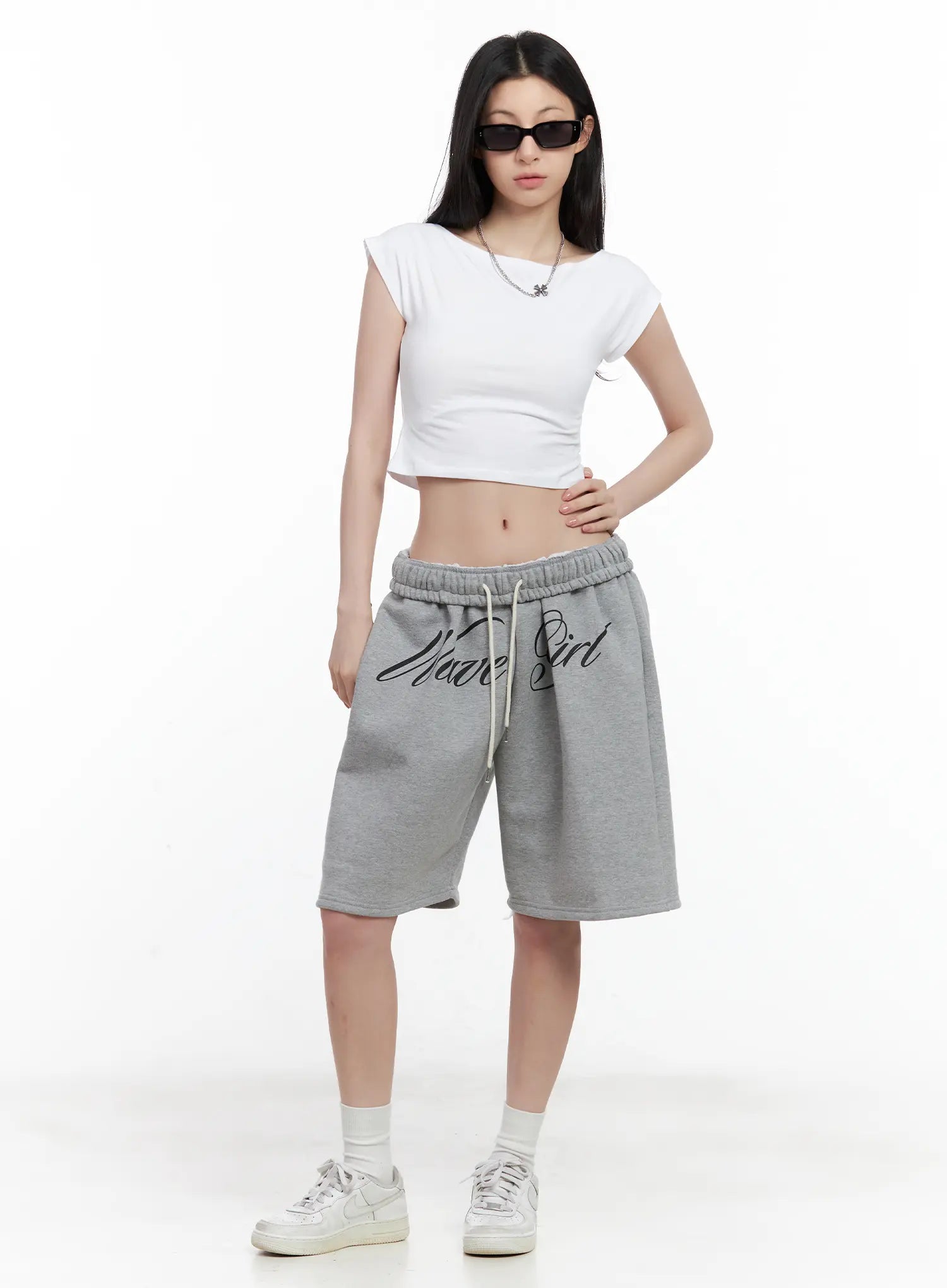 Casual Boatneck Cropped Tee CL501