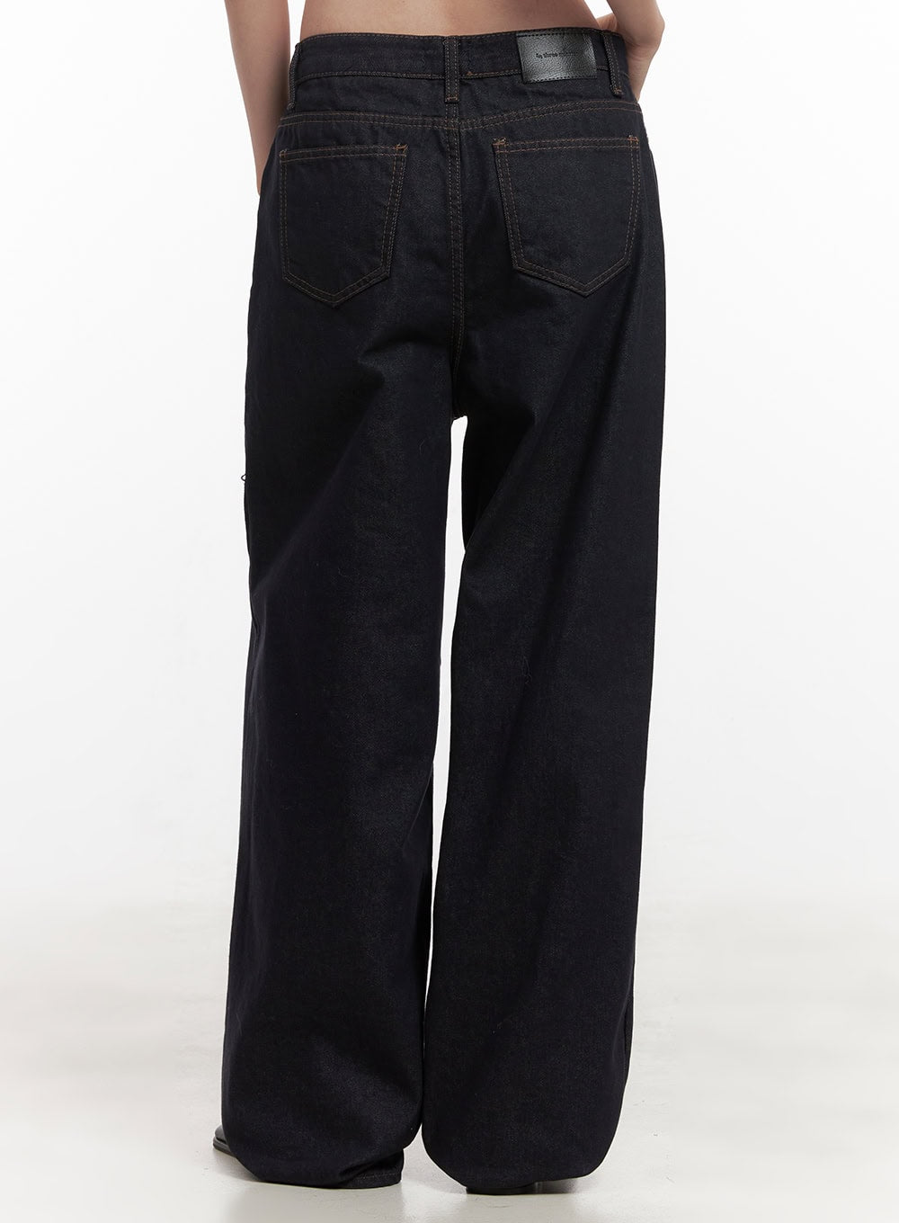 Lauren Cotton Comfort Wide Leg Jeans OD417