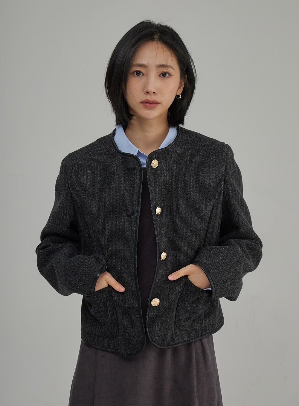 Light Color Button Shirt OJ305