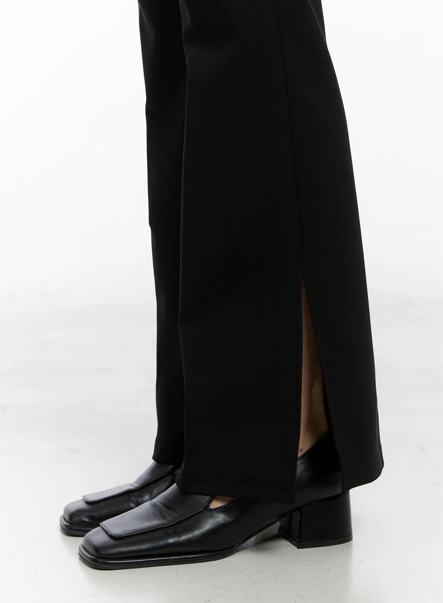 Side Slit Bootcut Trousers CO503