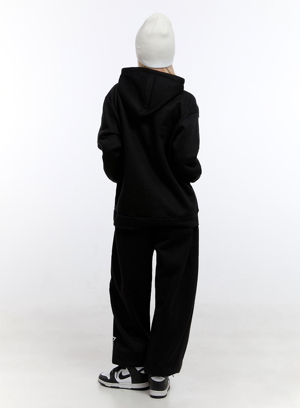 Oversized Star Graphic Hoodie CO422