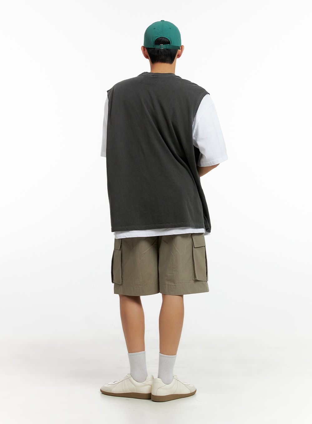 Men's Oversize Contrasting T-Shirt CL429
