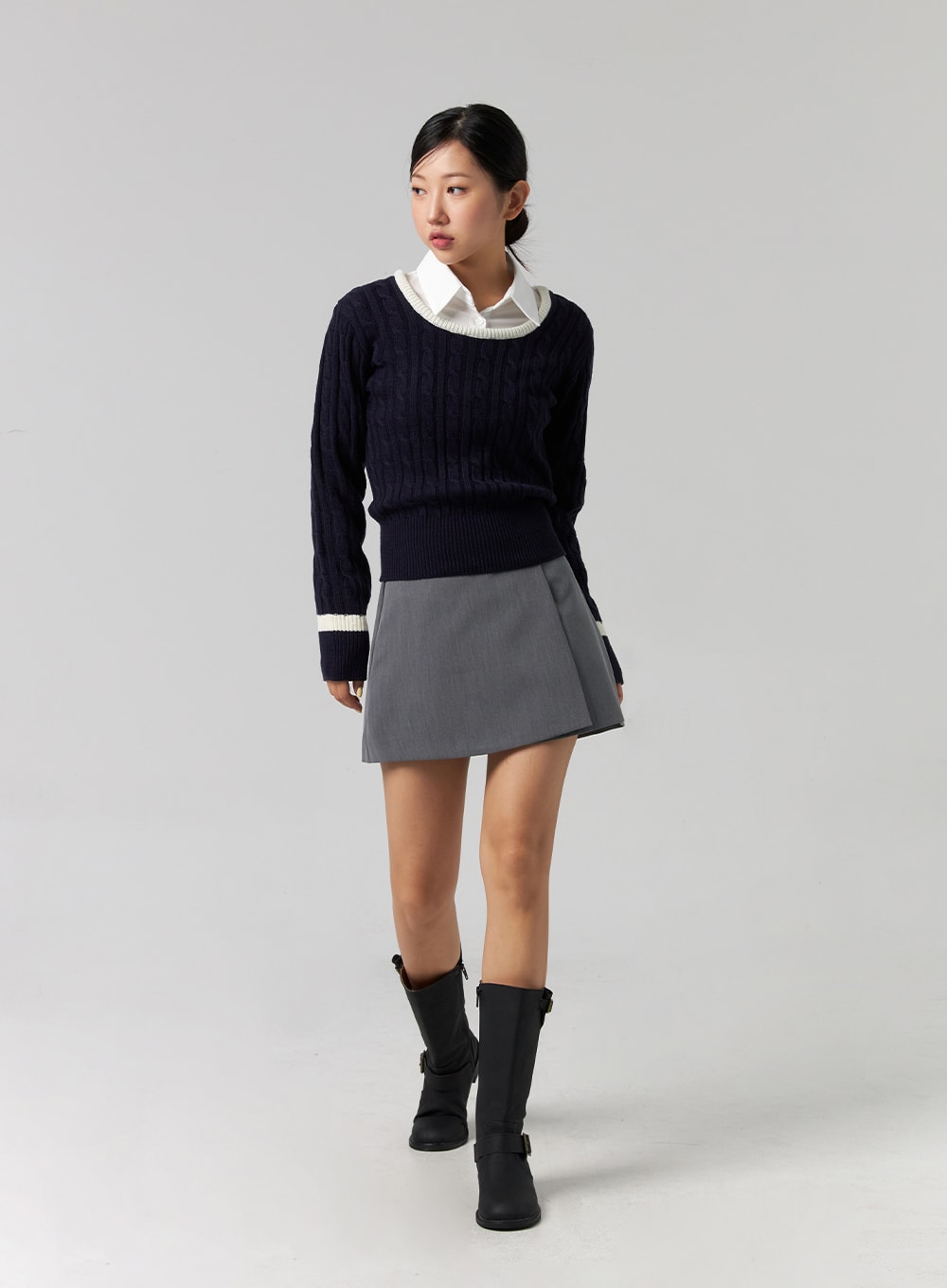 Classic Cable Knit Sweater CG329
