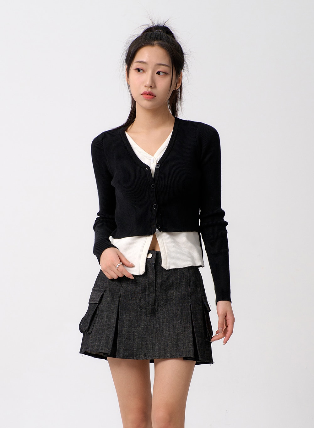 Pocket Mini Skirt BM306