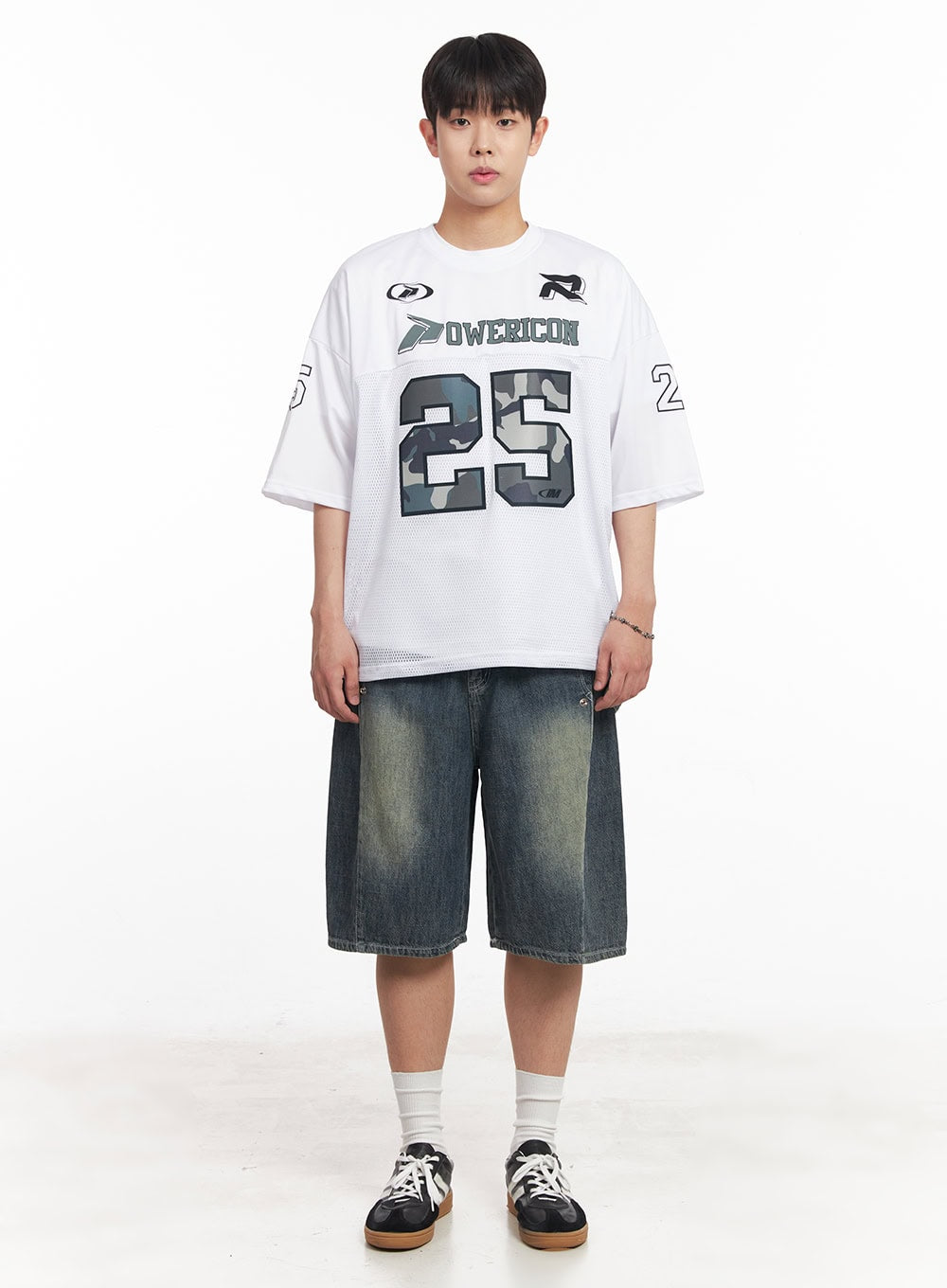 Men's Camo Mesh Jersey T-Shirt IA525