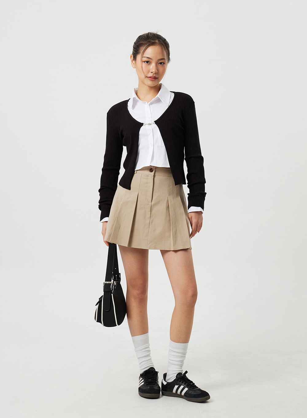 Ribbed Knit Cardigan CM303