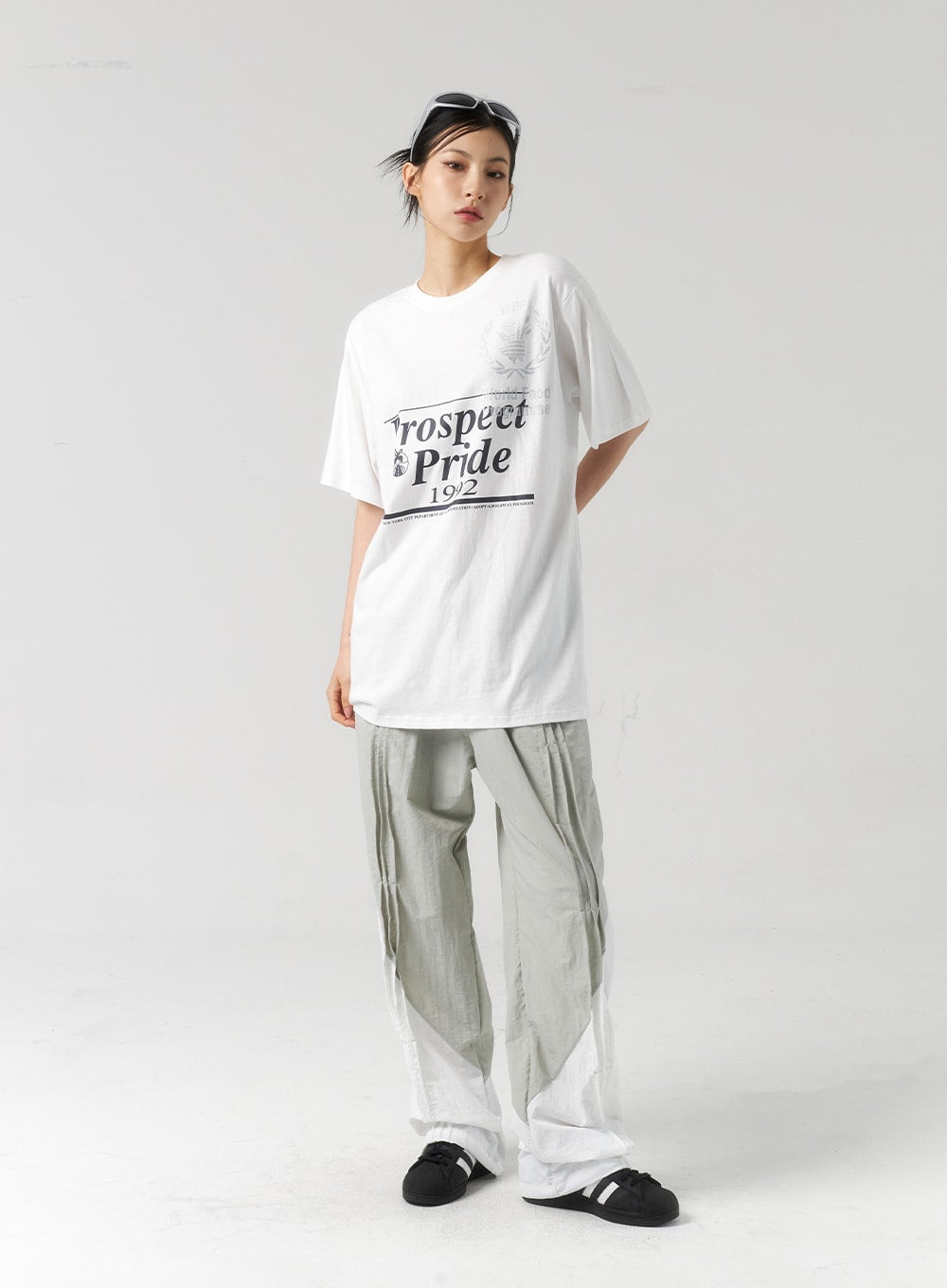 Two Color Track Pants Unisex CU320