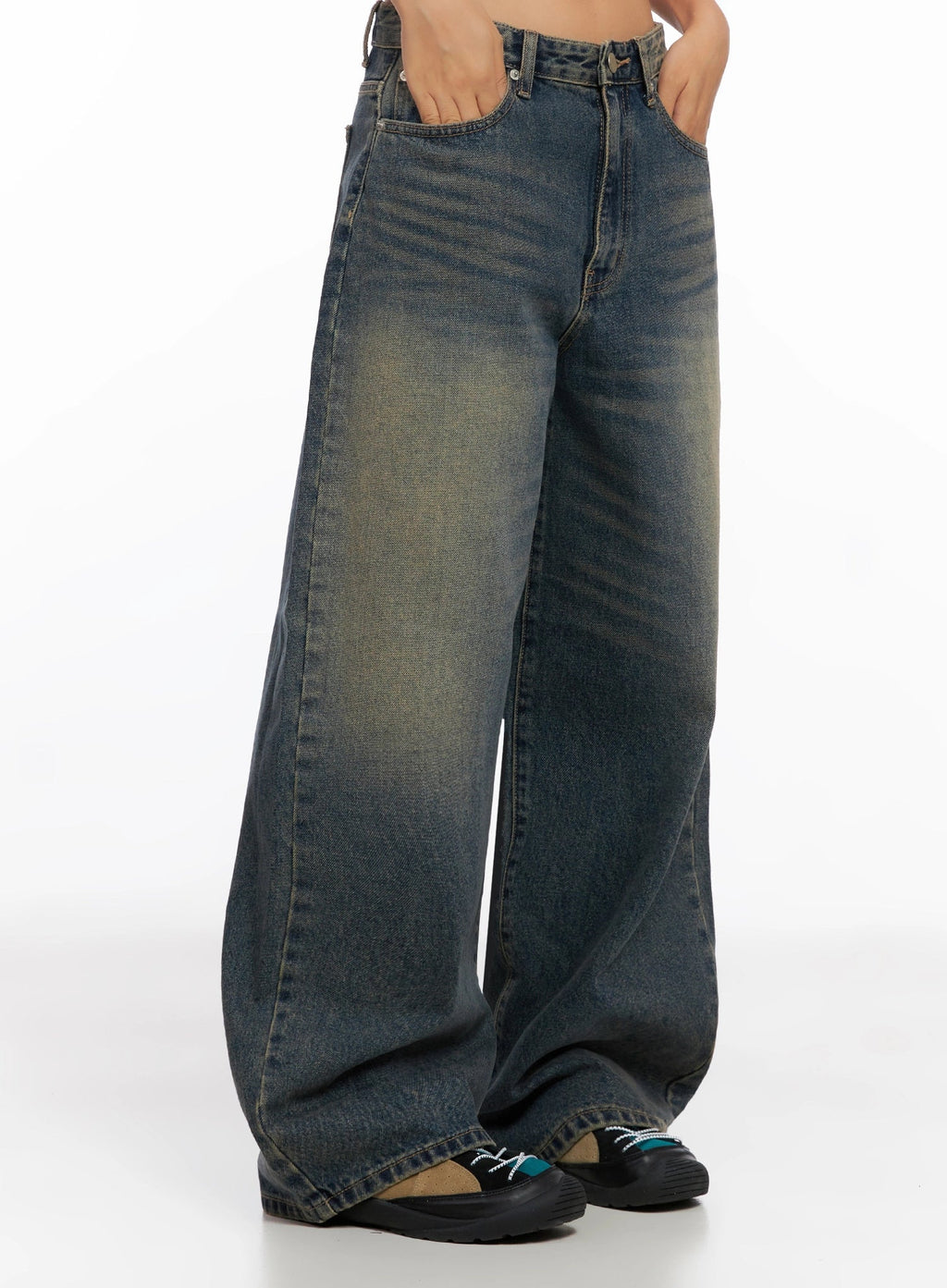 Maisie Vintage Wide-Leg Jeans IG528