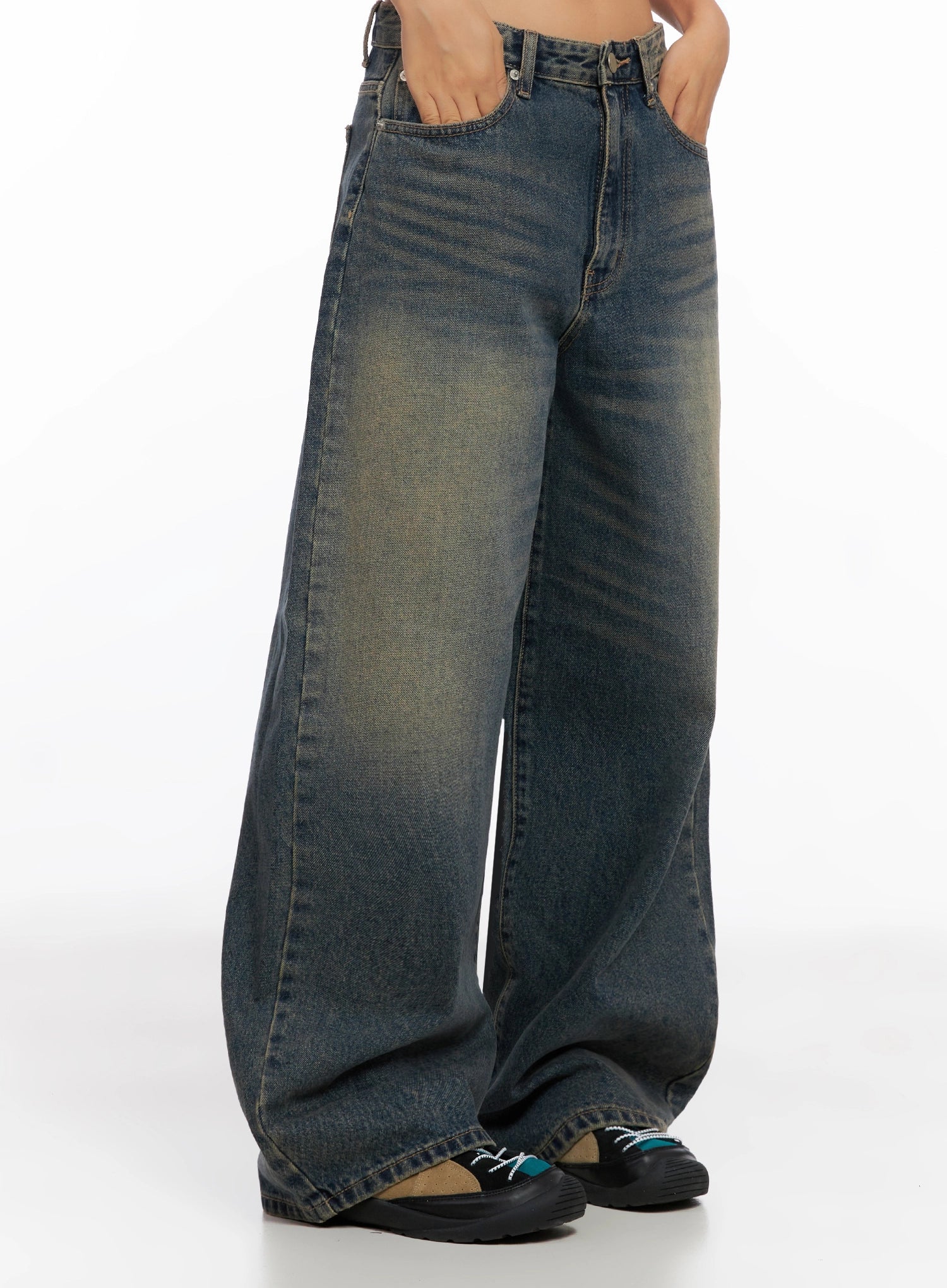 Maisie Vintage Wide-Leg Jeans IG528