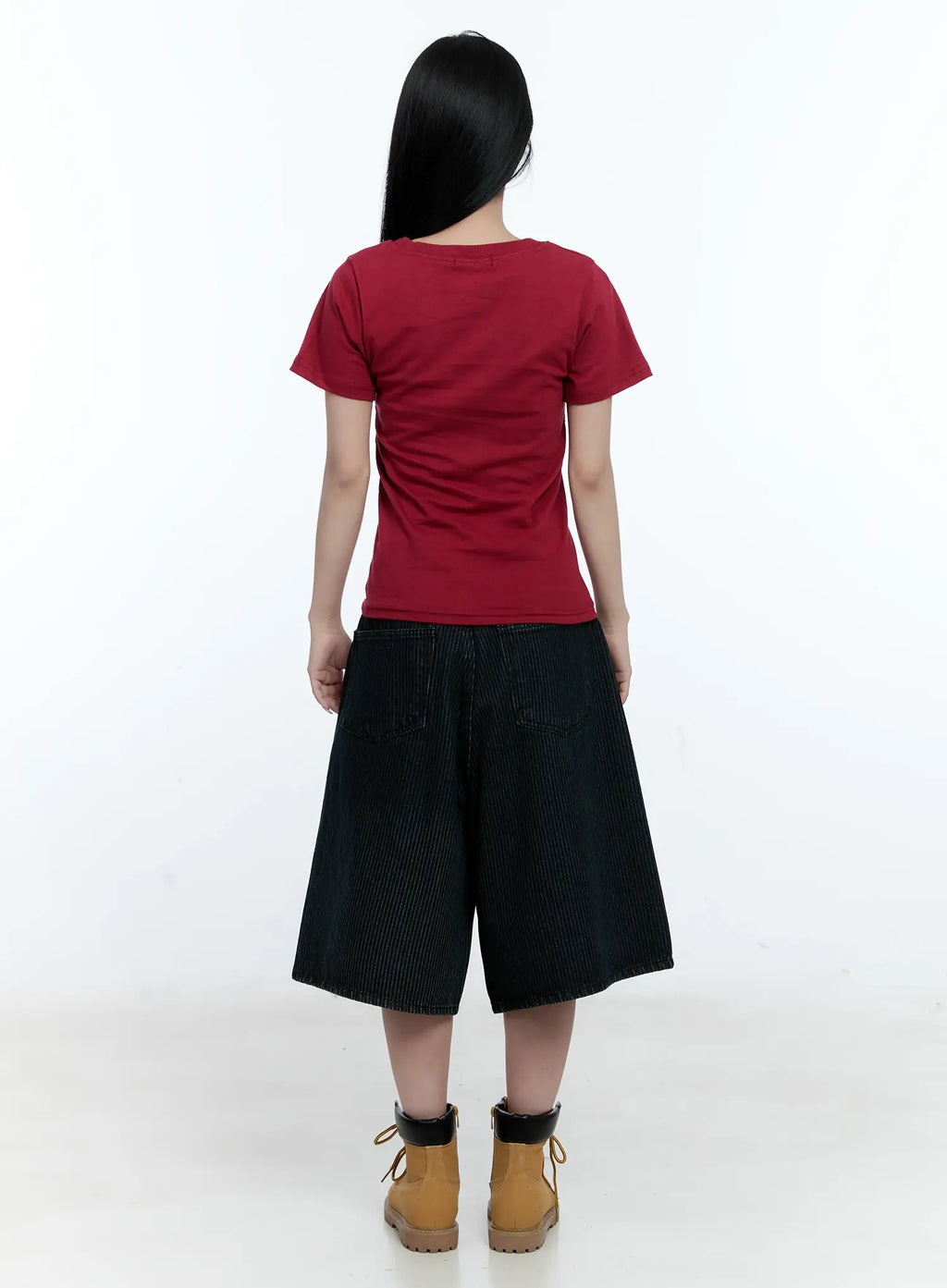 Graphic Semi-Crop Tee CG501