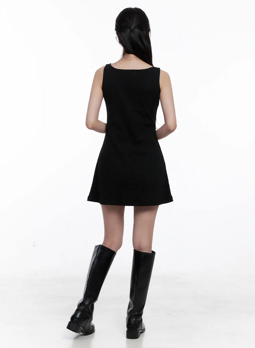 Elegant Sleeveless Mini Dress CS519