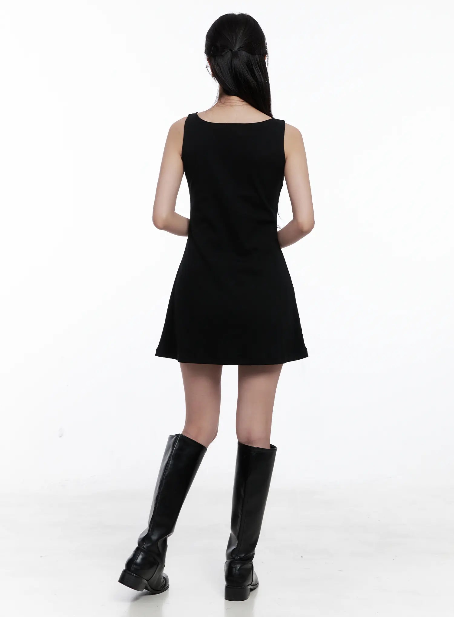 Elegant Sleeveless Mini Dress CS519