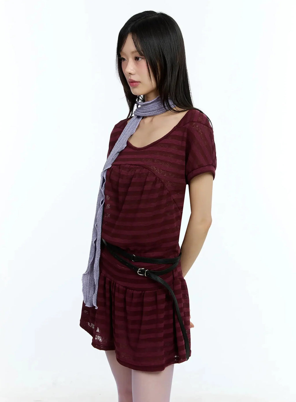 Lettuce-Edge Scarf IU524