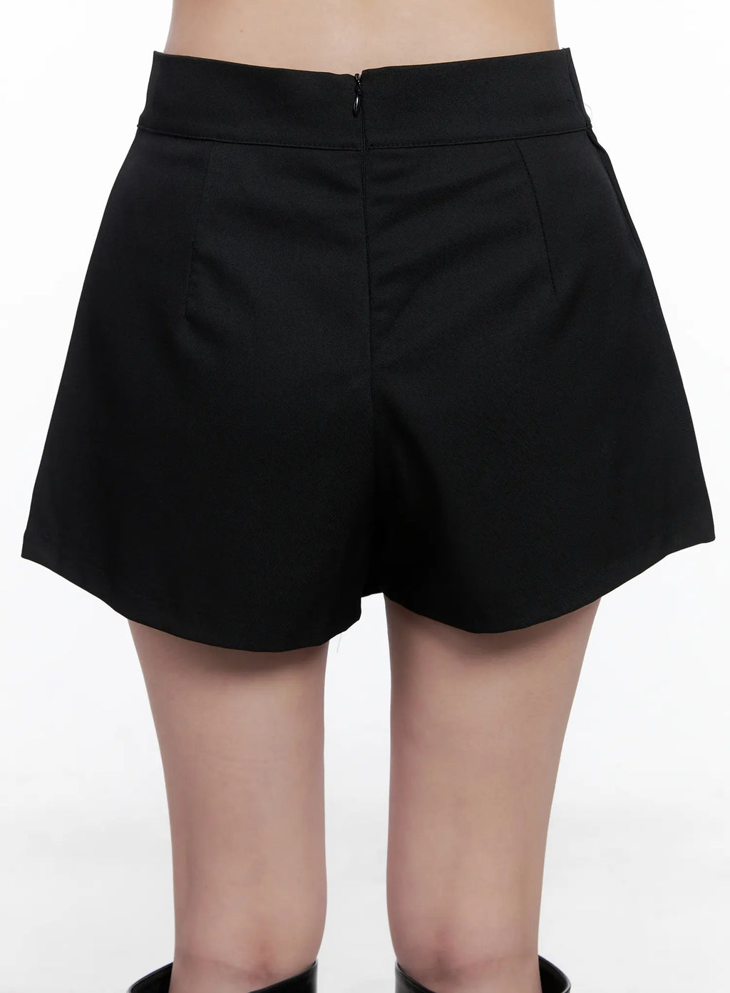 Pleated Wrap Mini Skort CS523