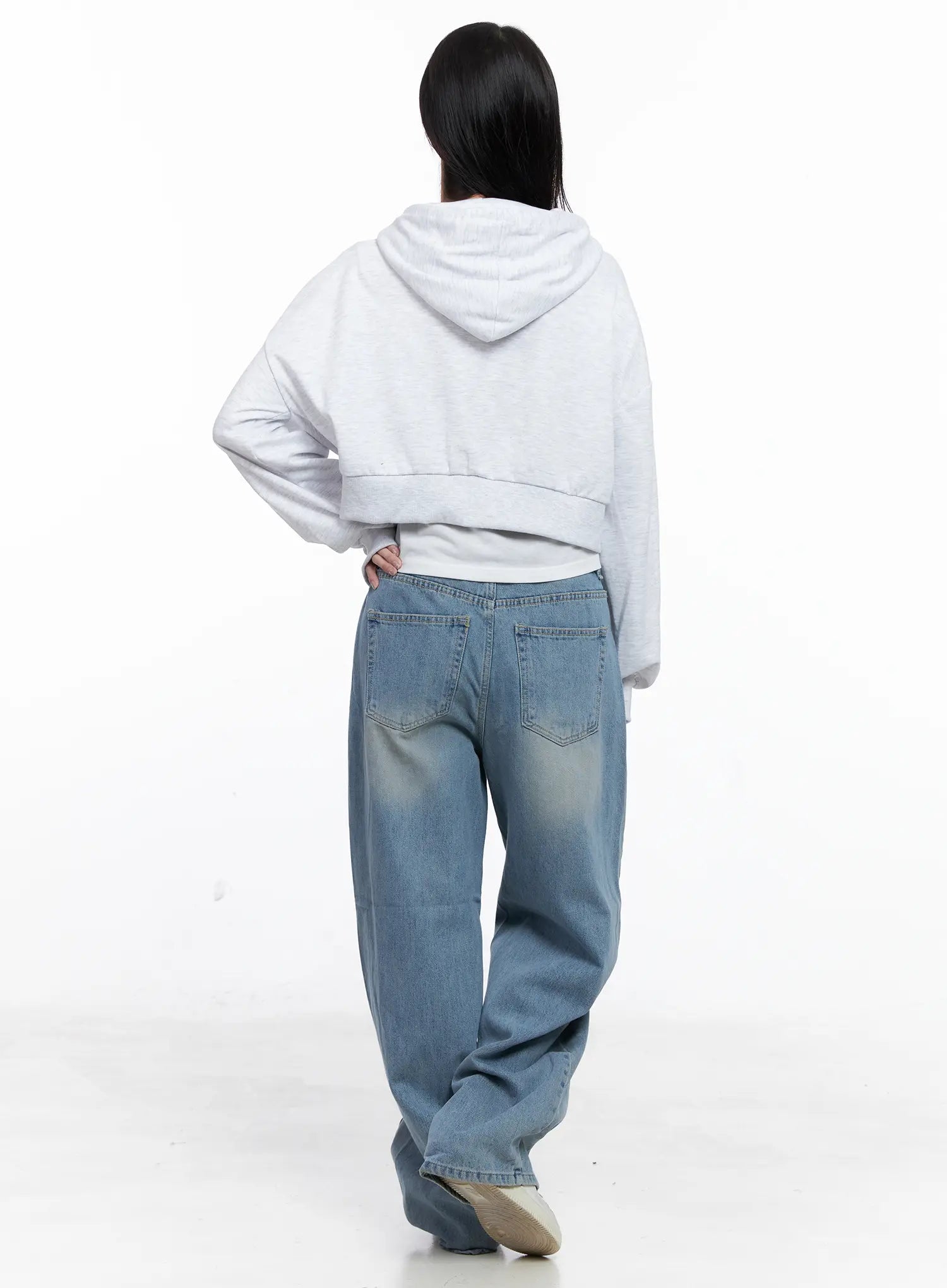 Han Faded Baggy Jeans CS519