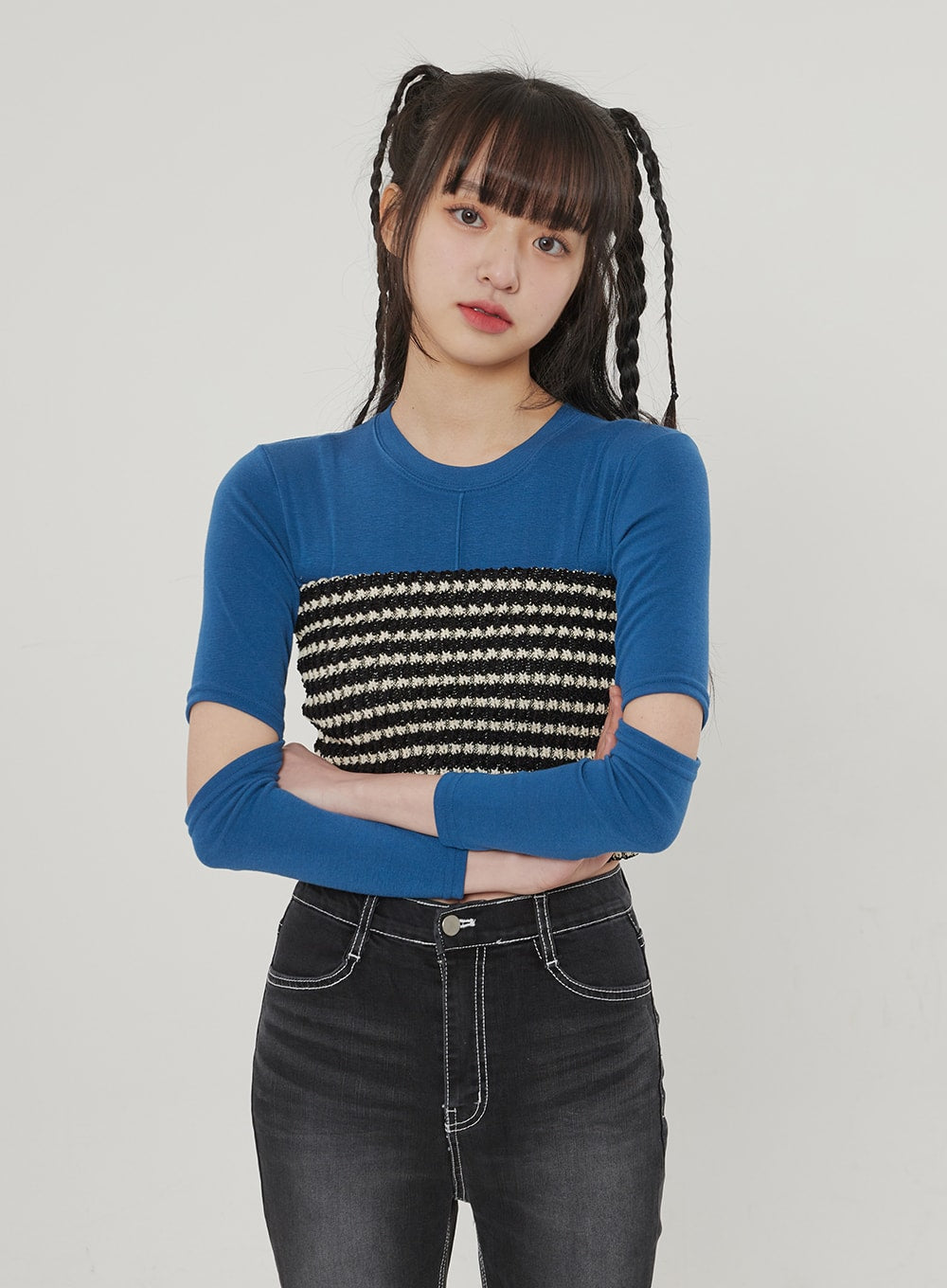 Black Bootcut Jeans BF309