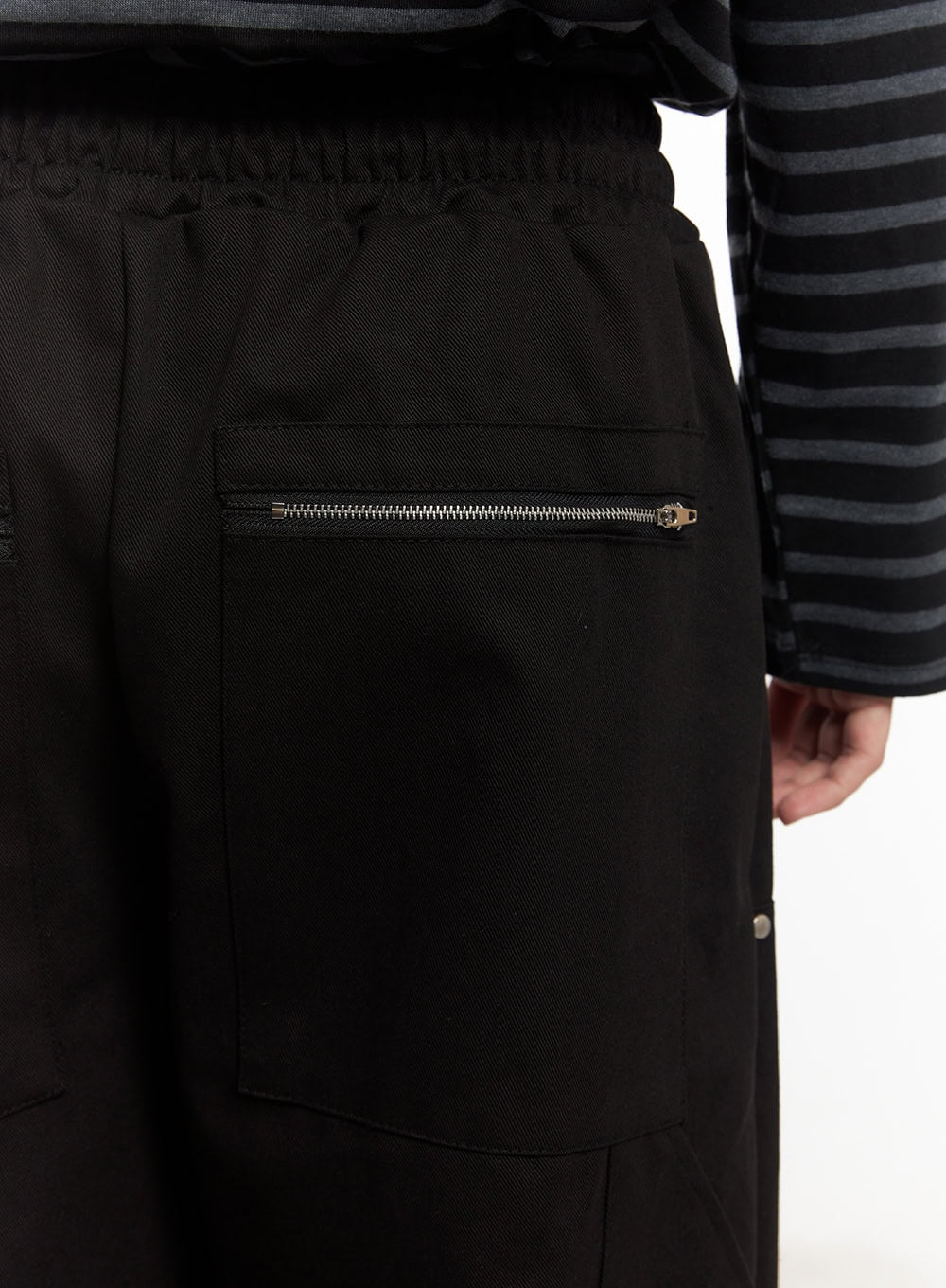 Men's Stud Cotton Wide-Leg Pants IM528