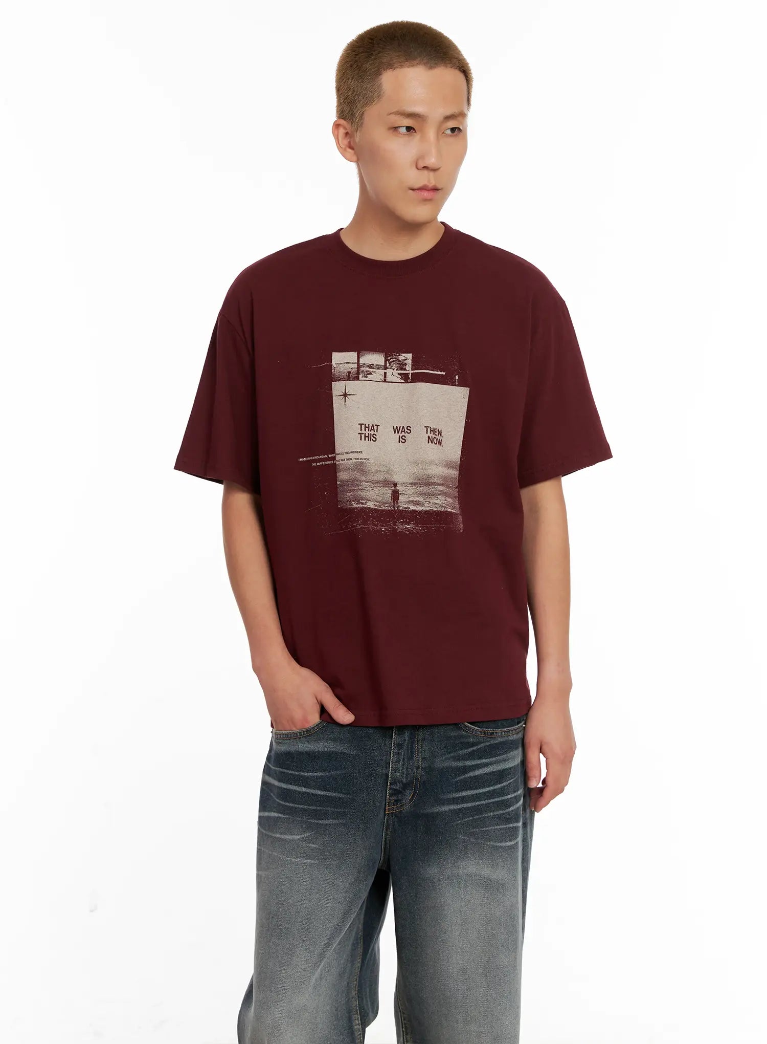 Men's Retro Graphic Tee IL518