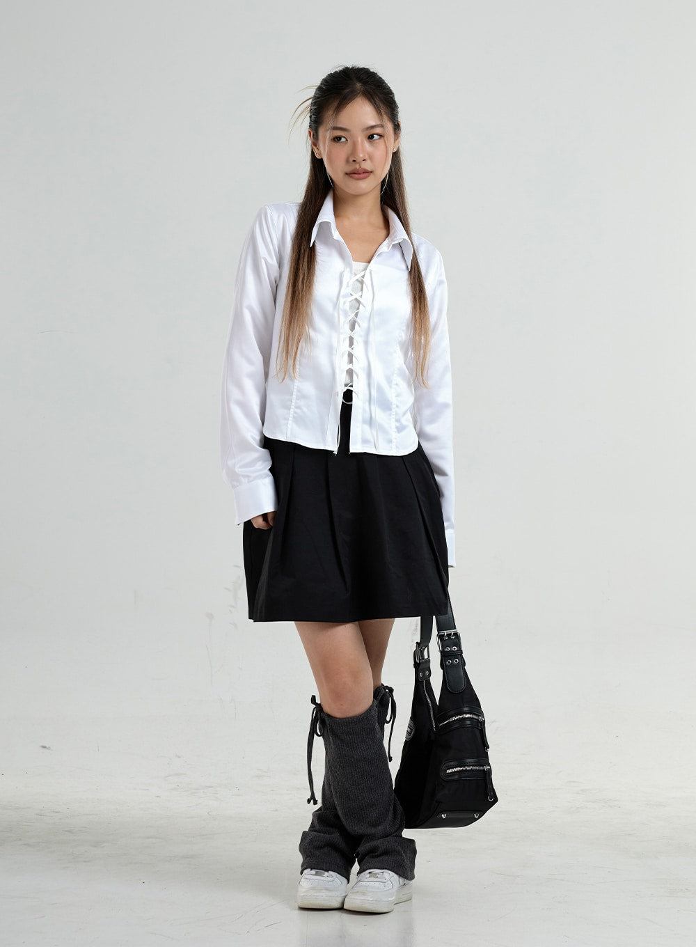 Cross String Blouse CO25