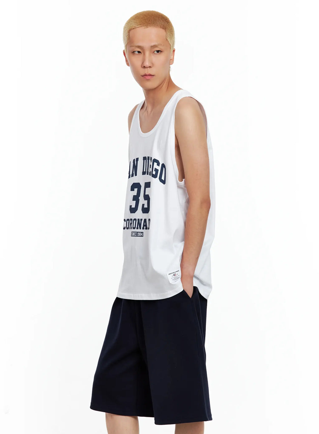 Men's San Diego Graphic Sleeveless Top IL514