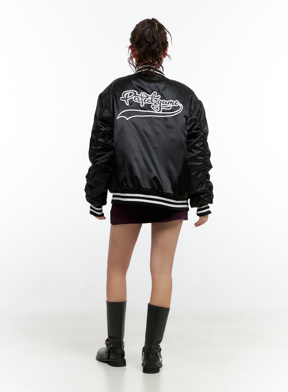 Embroidered Graphic Buttoned Jacket CN405