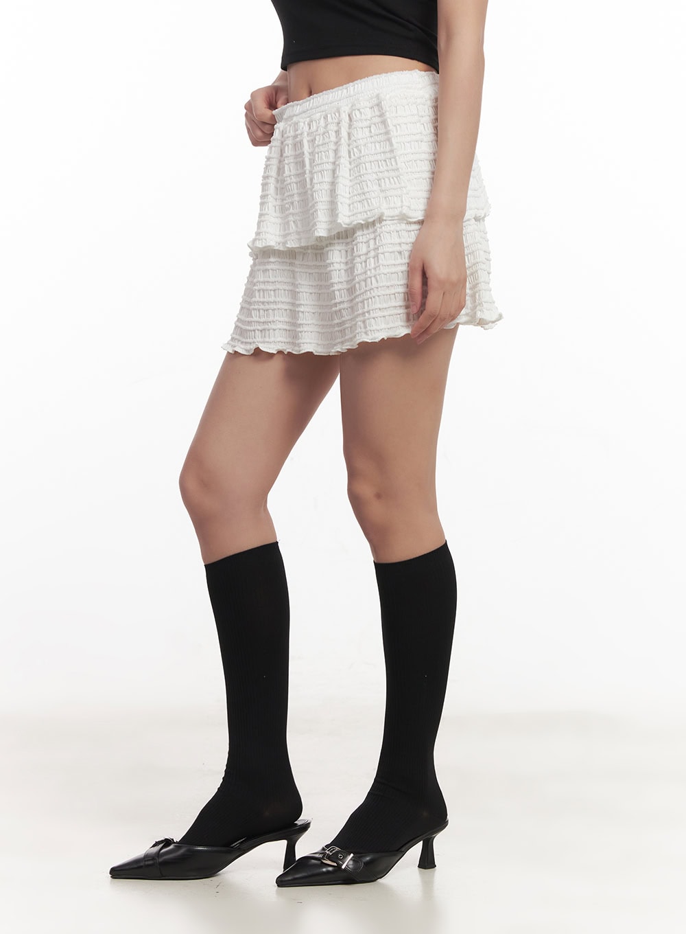 Flirty Frill Mini Skirt CM531