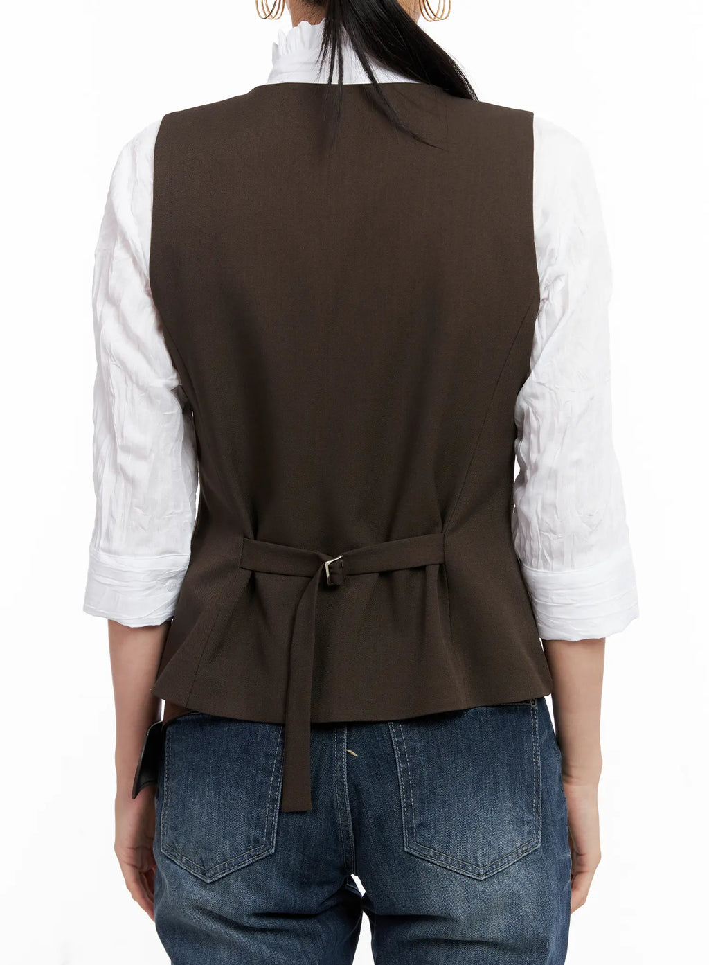 Classic Western Button Vest CC1109