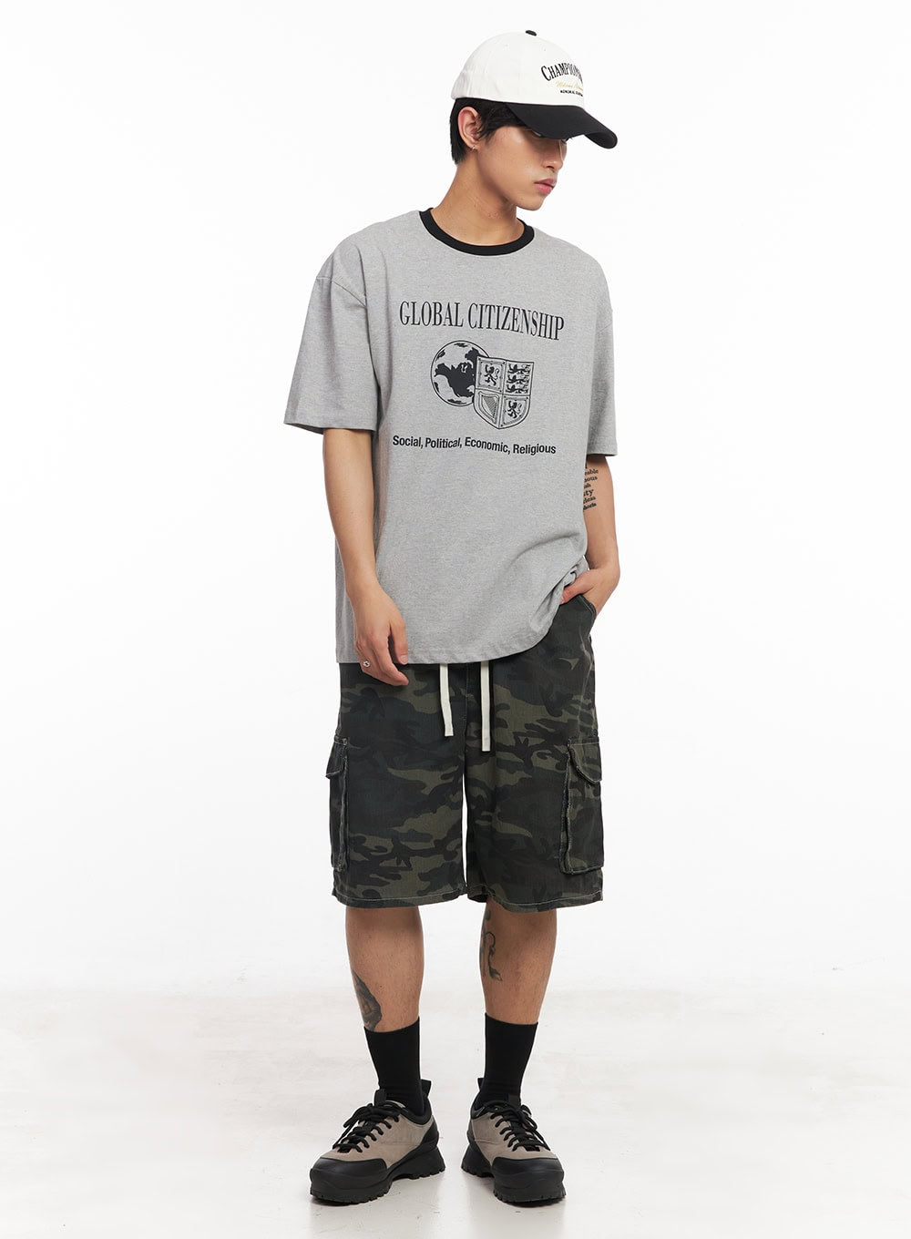 Men's Global Graphic T-Shirt IY508