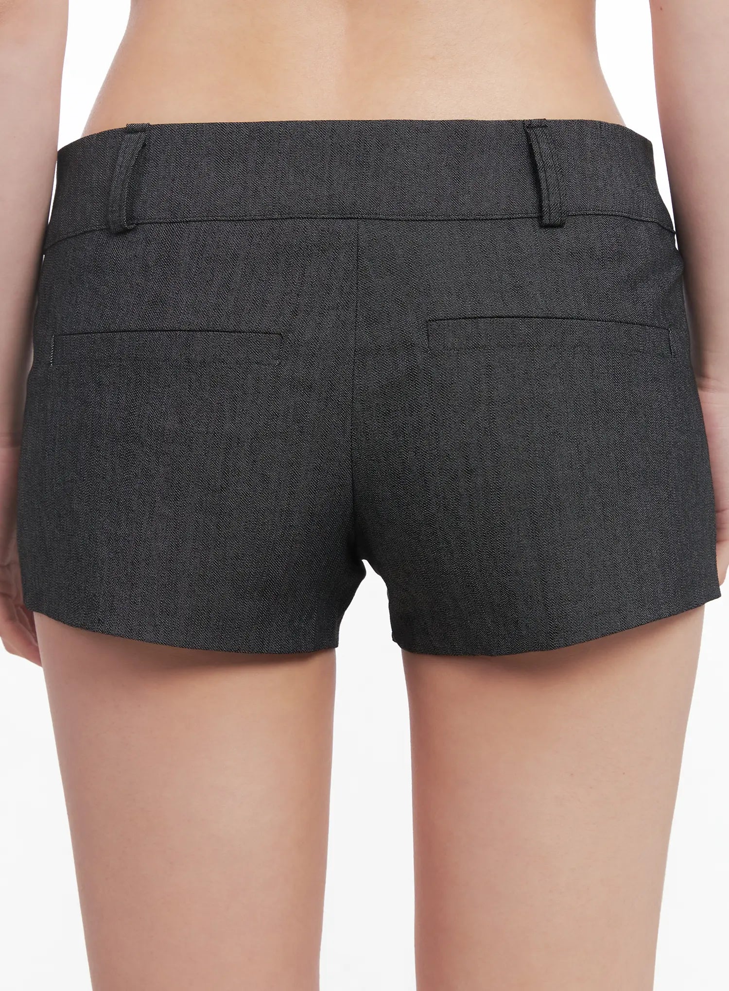 Low-Waist No-Fade Denim Shorts CU511