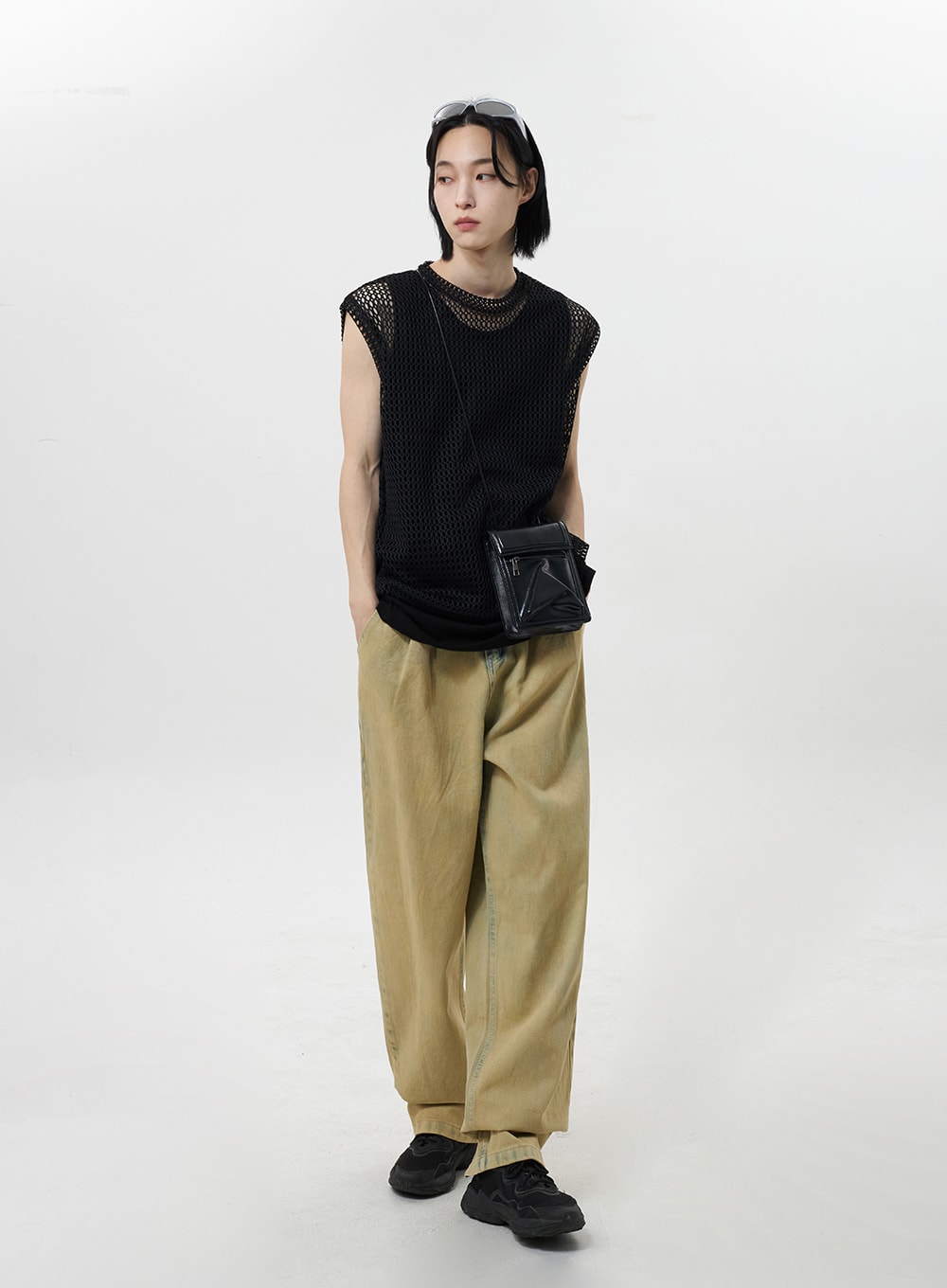 Open Stitch Vest Unisex CY322