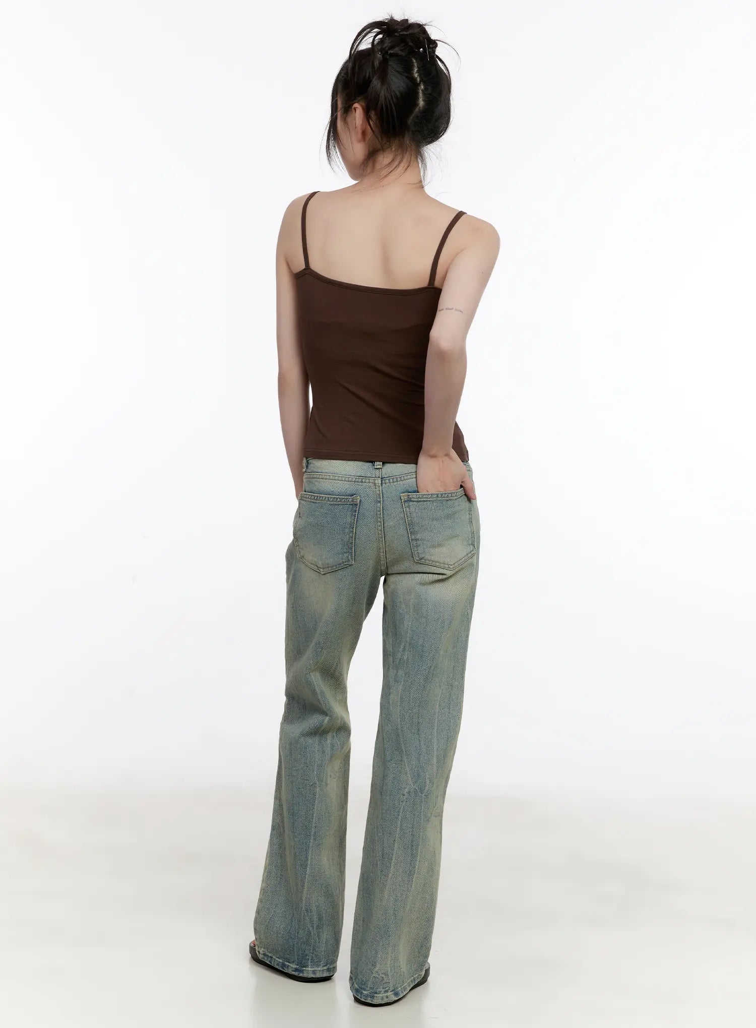 Love Lace-Trim Cami Top CL504