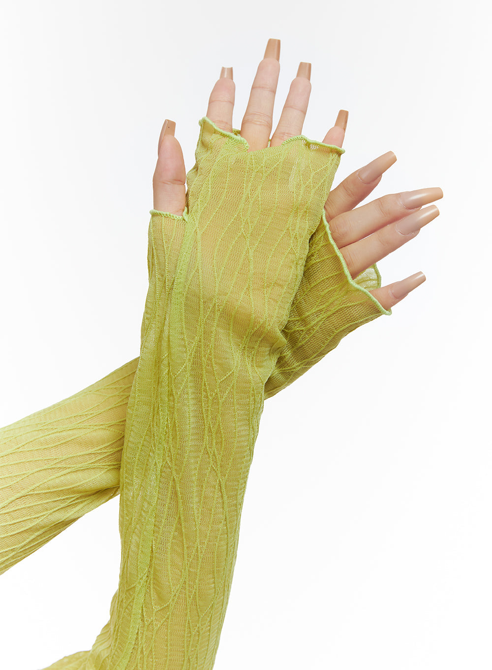 Sheer Bliss Off Shoulder Crop Top CO415