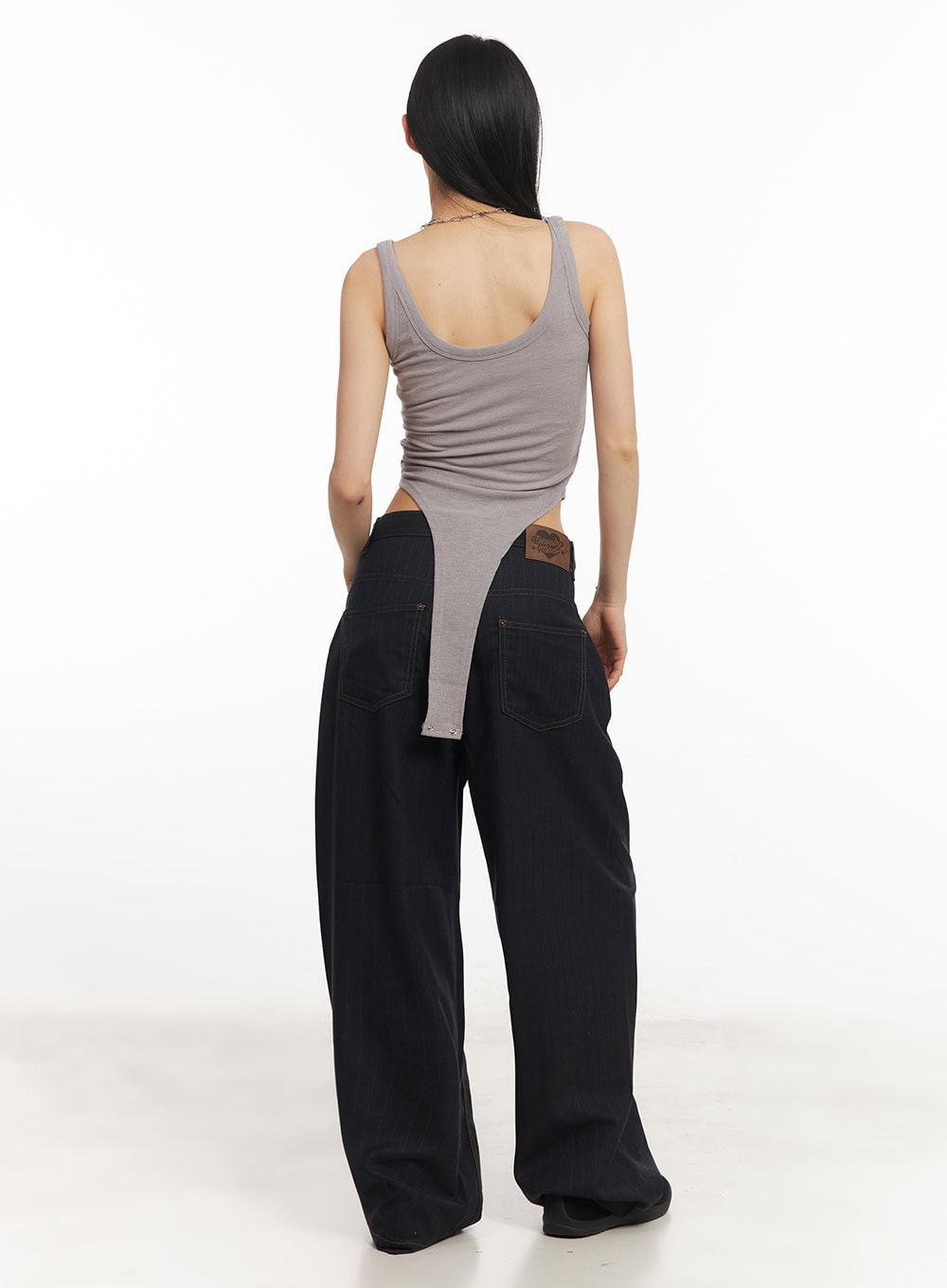 Embroidered Bodysuit Tank Top CA504