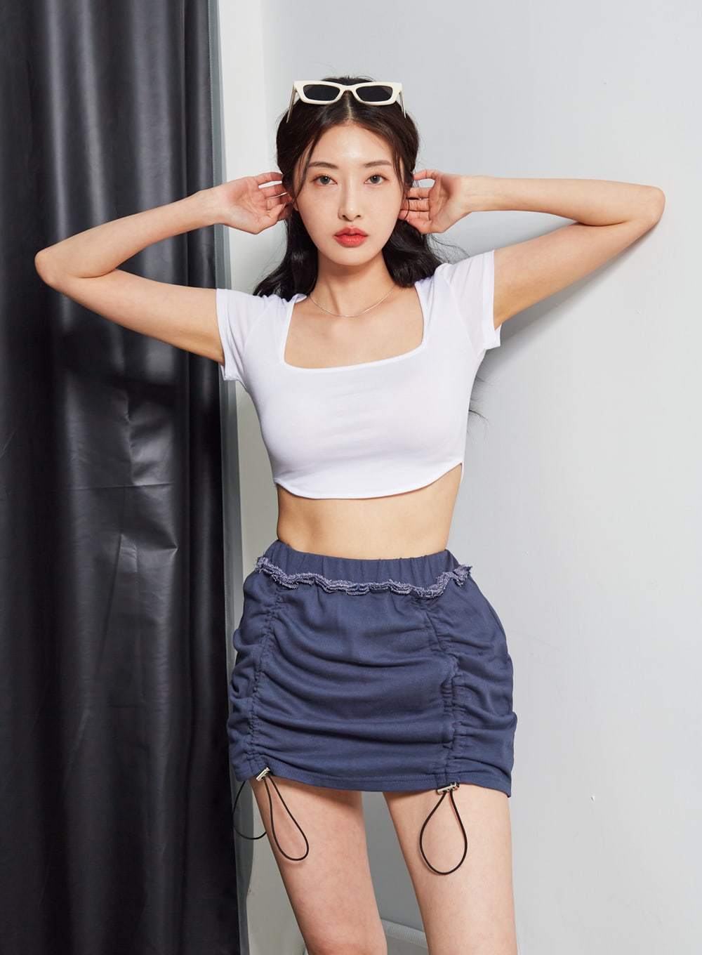 Side String Skirt Pants IU26