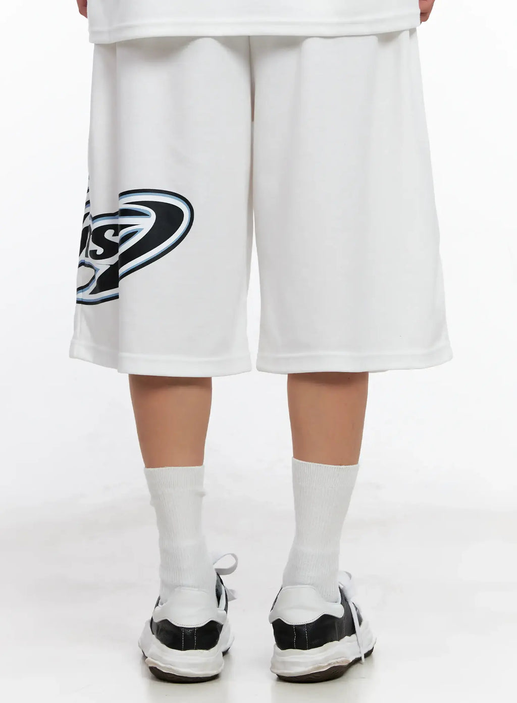 Men's Graphic Logo Athletic Shorts IG508