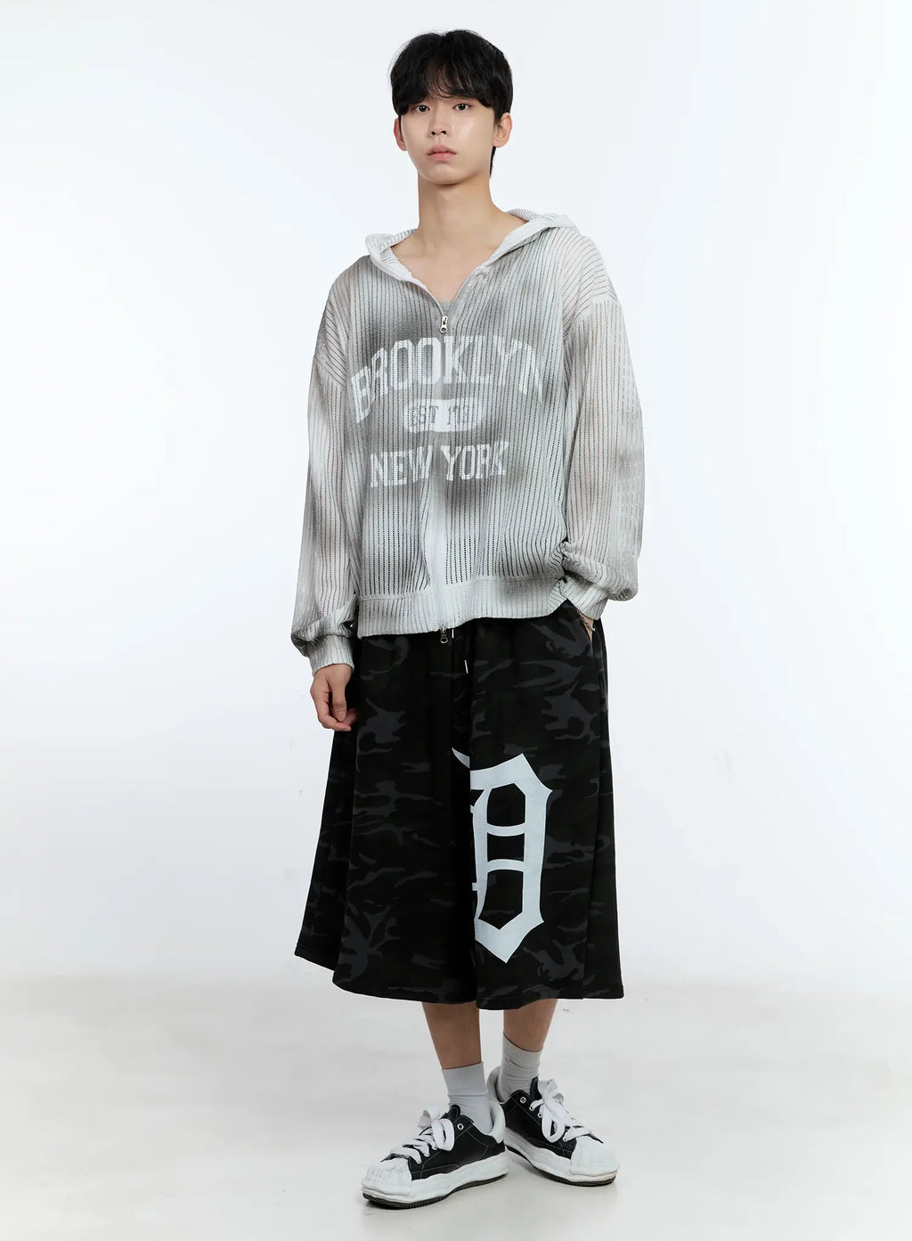 Men's Mesh Zip-Up Jacket IG501