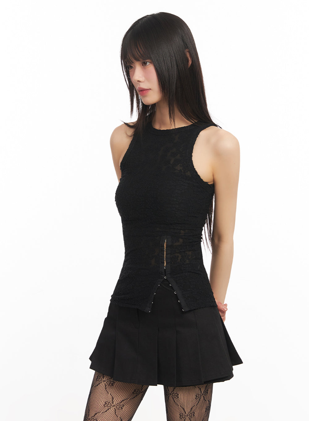 Hooked Lace Tank Top IY502