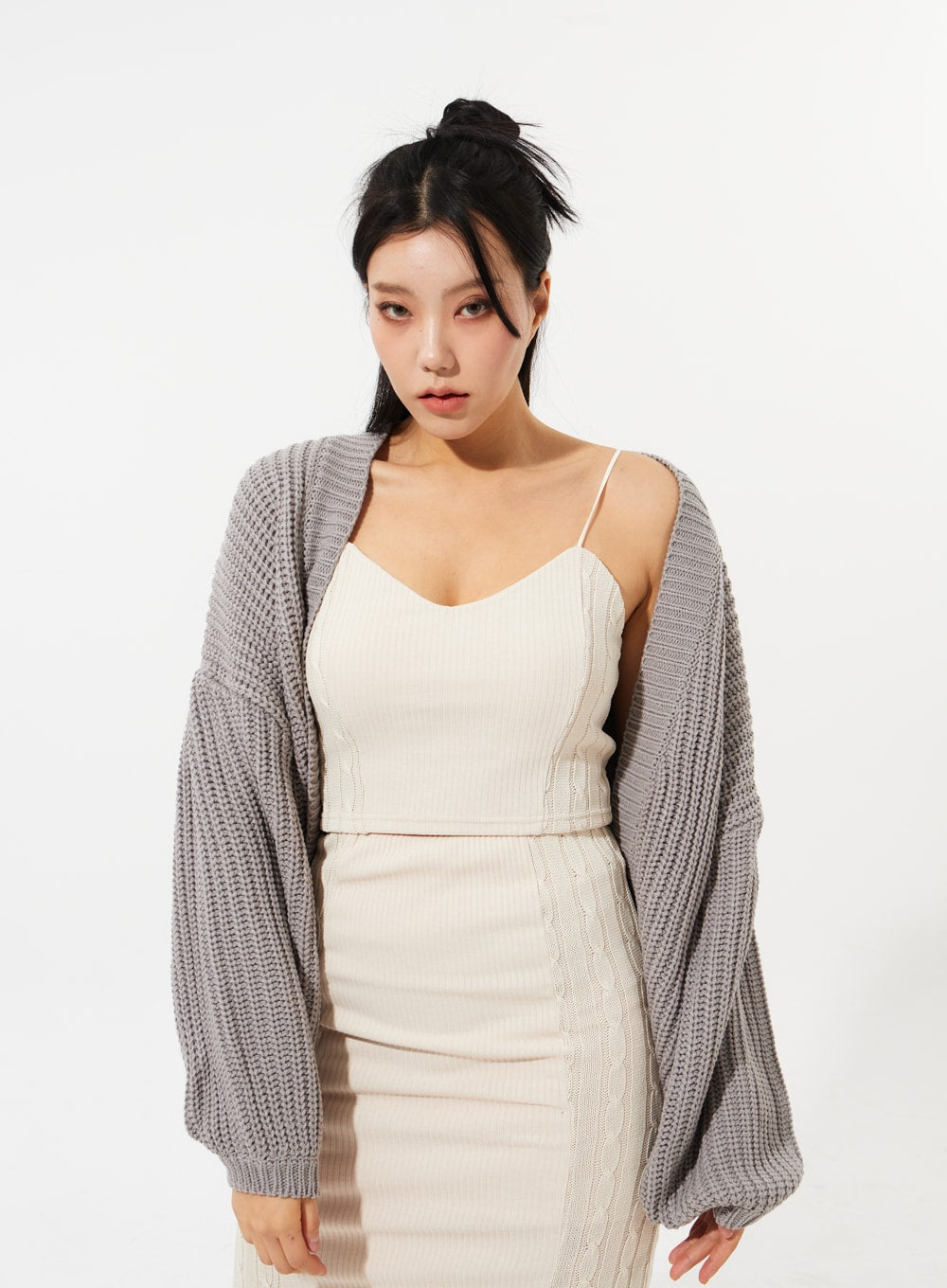 Oversized Knit Cardigan IM309