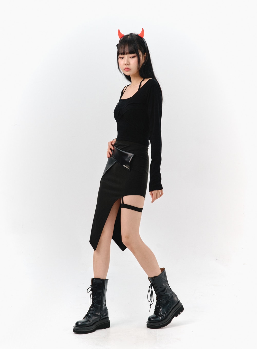 Halter Neck Top and Bolero Set IS322