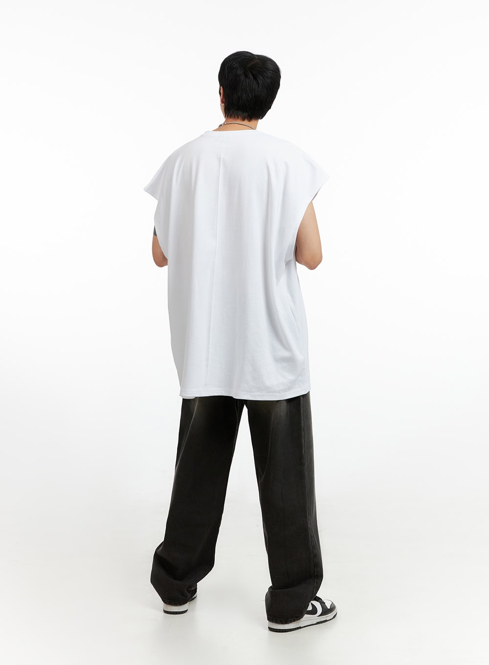 Men's Oversize Sleeveless T-Shirt IG402