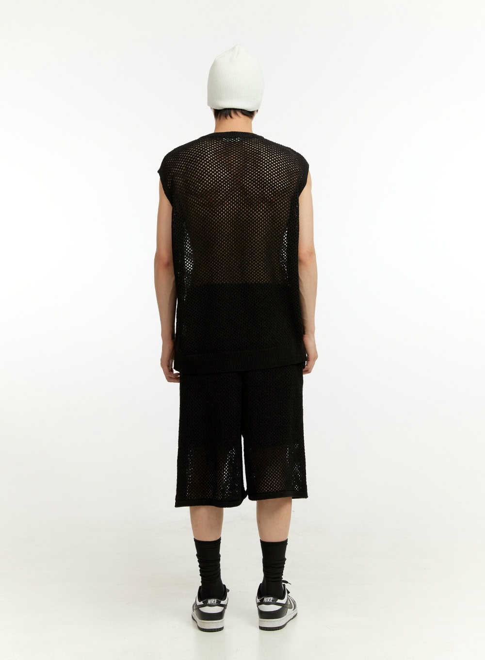 Men's Sheer Sleeveless Top IL418